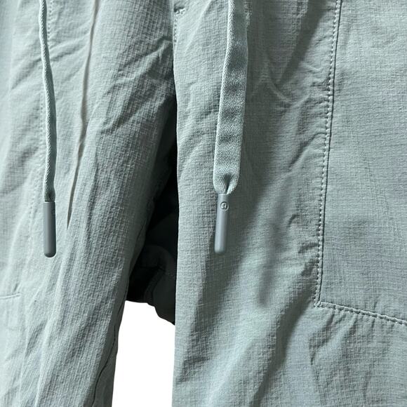 Lululemon Mens Bowline 8” Stretch Ripstop Athletic Shorts Size L Teal Athleisure - Picture 4 of 6